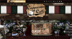 Desktop Screenshot of cappuccinooncall.com