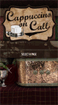 Mobile Screenshot of cappuccinooncall.com